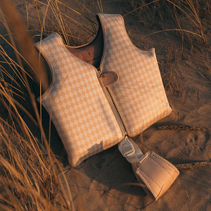 Жилет для плавания Mrs. Ertha "Speckled Diamond", песочные ромбики